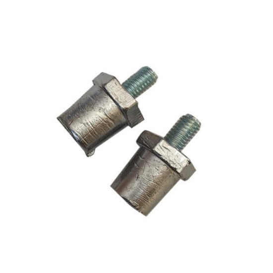 COPPIA POLI PER MODIFICA FORO 8MM.