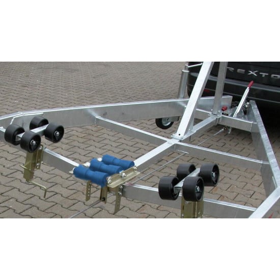 RULLO DI SENTINA IN POLIURETANO 115X86MM BLU