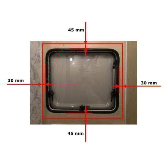 OSCURANTE/ZANZARIERA A CASSETTA 77X65 CM BEIGE