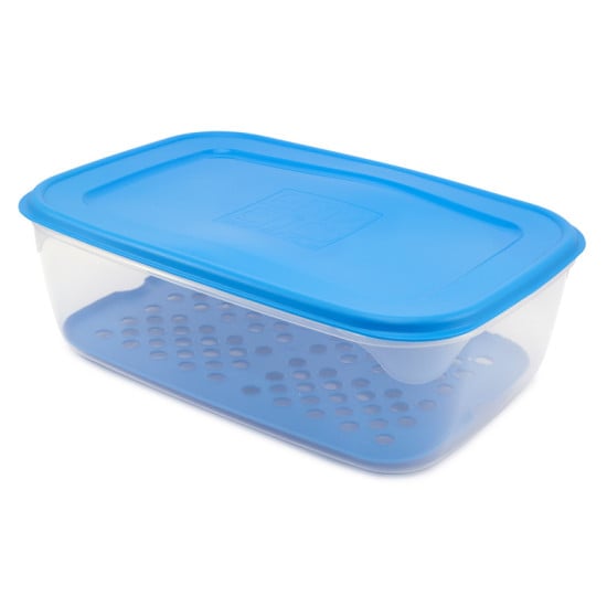 CONTENITORE ERMETICO 6L RETTANGOLARE AZZ