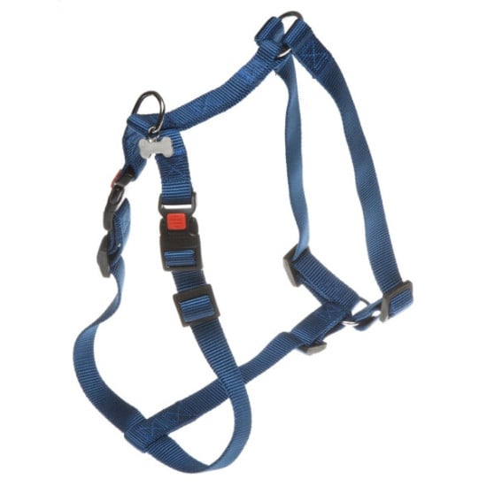 GIMDOG PETTORALE NYLON 1.5*40*15CM BLU