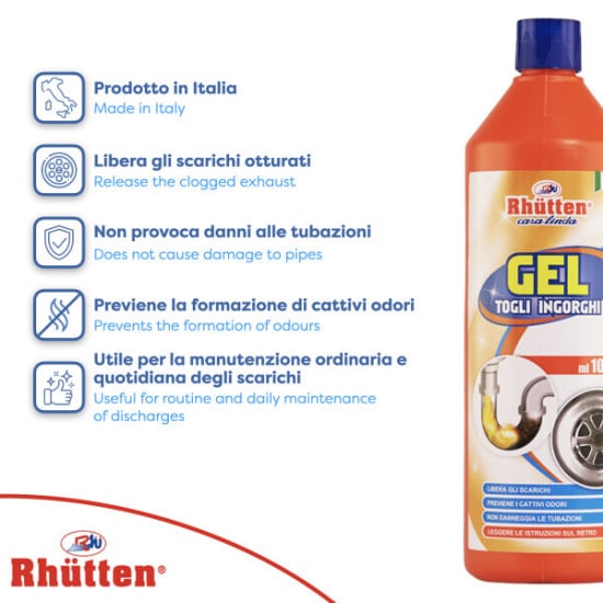 TOGLI INGORGHI IN GEL CASA LINDA  1L