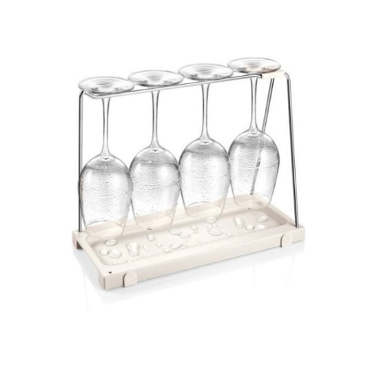 PORTA CALICI CON SGOCCIOLATOIO 284X125 MM ''FLEXISPACE''