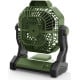 VENTILATORE DA CAMPEGGIO RICARICABILE CON LED Ø 12 CM, 6W, BATTERIA LITIO, USB