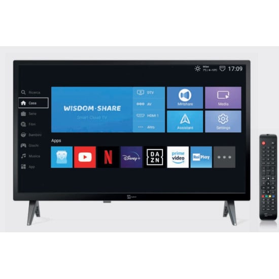 TELEVISORE - LED TV SMART 24 LX2 HD - 12/220VOLT