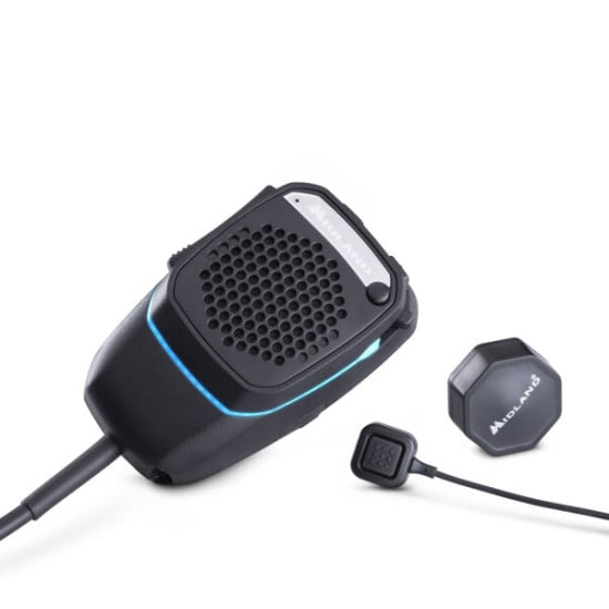 CB HANDSFREE KIT 4PIN 48/68MICROFONO DUAL MIKE + PTT