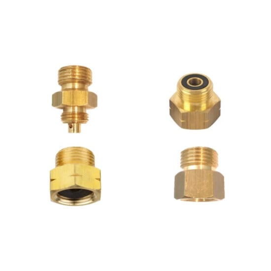 KIT 4 ADATTATORI UNIVERSALI EURO PER BOMBOLE GPL