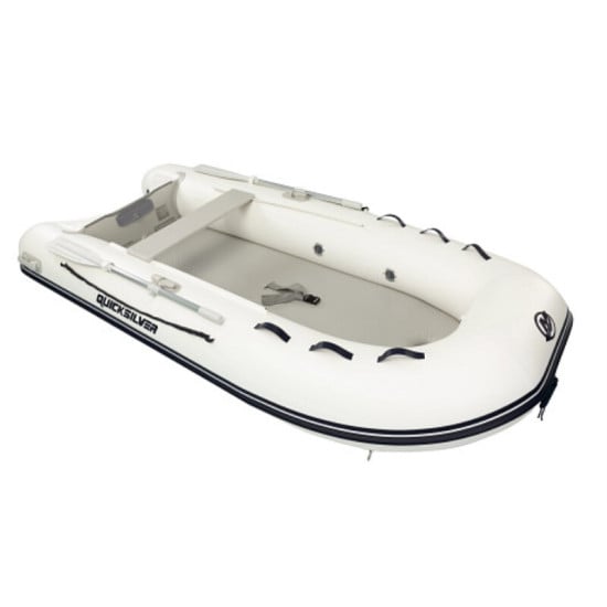 BATTELLO PNEUMATICO QUICKSILVER 320 AIR DECK WHITE (B) -  PAGLIOLO GONFIABILE