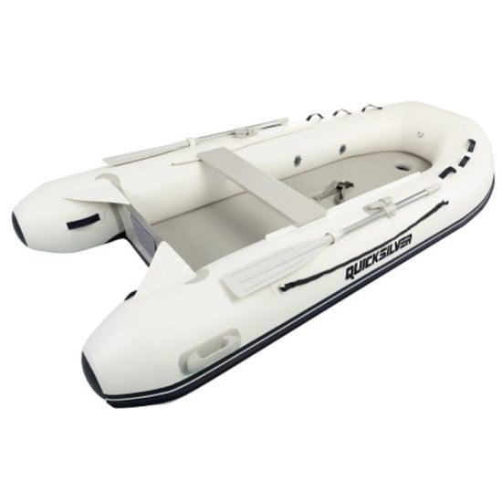 BATTELLO PNEUMATICO QUICKSILVER 320 AIR DECK WHITE (B) -  PAGLIOLO GONFIABILE