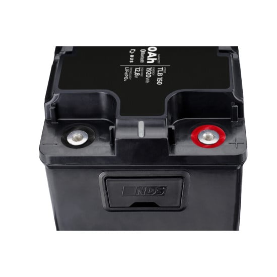 BATTERIA LITIO - NDS TEMPRA LIFEPO4 12V-150AH - DIMENSIONI(MM): 341X192X176H