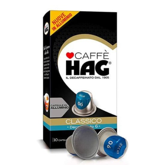 CAPSULE NESPRESSO - HAG DECAFFEINATO 10PZ