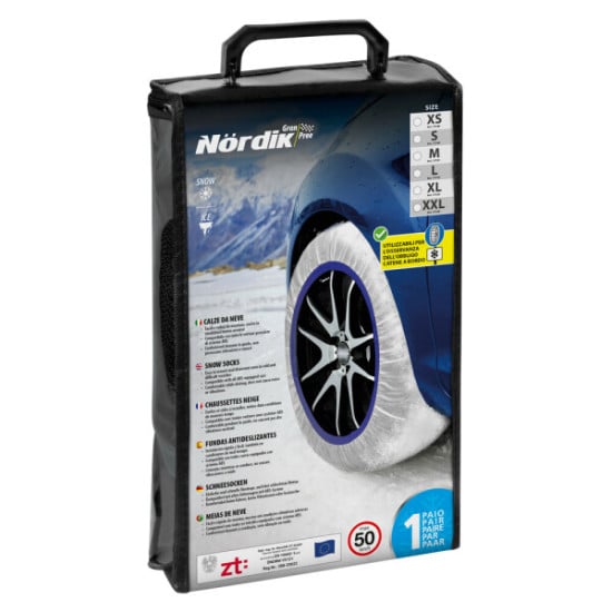 GRAN PREE, COPPIA DI CALZE DA NEVE PER AUTO - GP-M