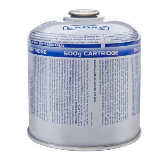 CARTUCCIA GAS 500G VALVOLA A VITE