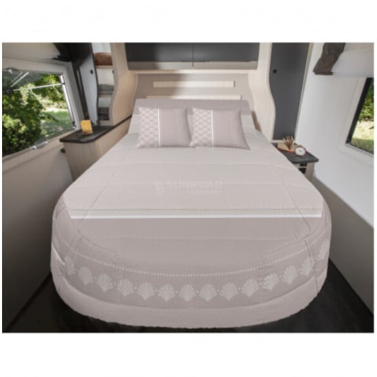 PRONTO LETTO 100% COTONE PAD DOLCE VITA 130X190 CM - FRANCESE TAGLIO DESTRO