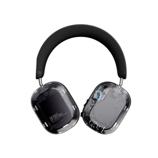 CUFFIE DEFUNC MONDO HEADPHONE TRANSPARENT