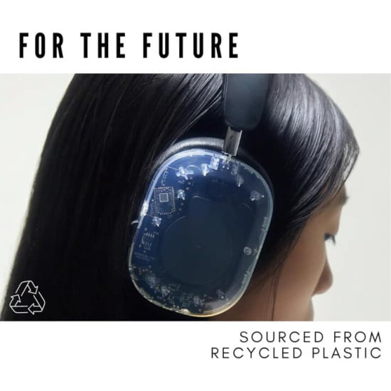 CUFFIE DEFUNC MONDO HEADPHONE TRANSPARENT