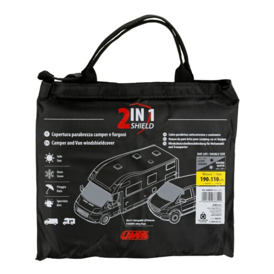 COPERTURA PARABREZZA CAMPER E FURGONE - 190X110 CM