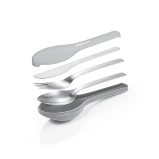 POSATE DA VIAGGIO, 3 PZ CON CUSTODIA PROTETTIVA ''MOVE''