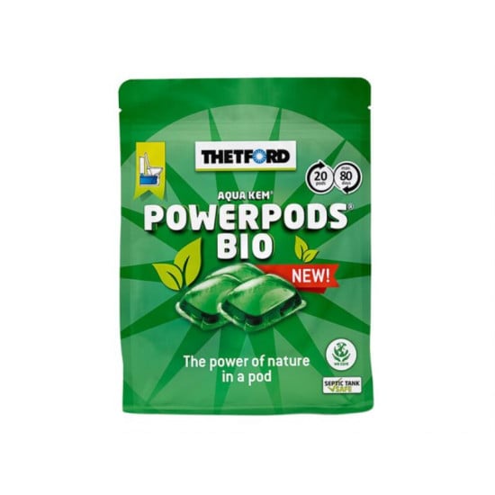 SACCHETTI WC - AQUA KEM POWER PODS BIO THETFORD ( 20 PODS ) - 30756XX