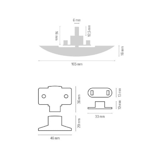 KIT CHIUSURA SATINATA PER PENSILI - BLISTER