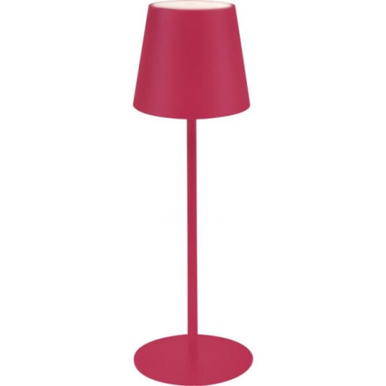 LAMPADA DA TAVOLO SENZA FILI RICARICABILE AGATA ROSA