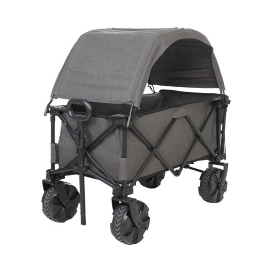 CARRELLO PIEGHEVOLE - BURANO GRIGIO CON TETTO - 2128260