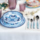 PIATTO FONDO BLUES - MELAMINE