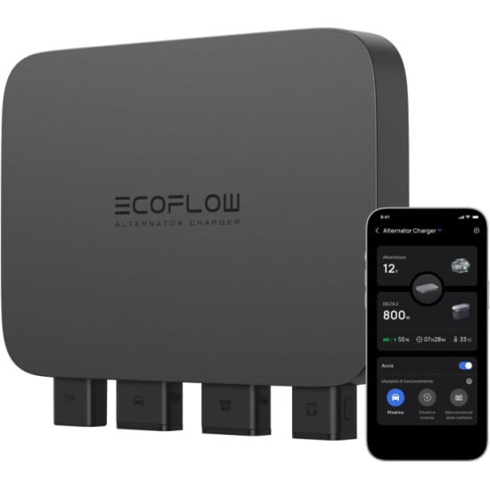 CARICABATTERIE PER ALTERNATORE DA 800 W - ECOFLOW
