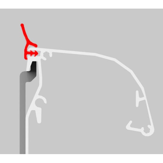 GUARNIZIONE VERANDA - THULE OMNISTOR 4200 4,50 M ANTRACITE - 302691