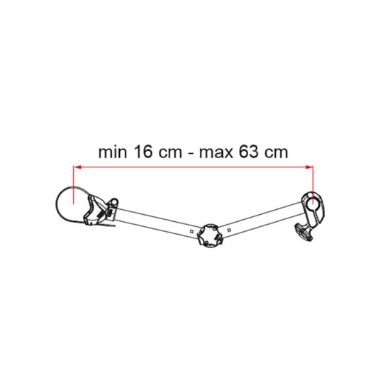 SISTEMA BLOCCAGGIO BICI - FIAMMA BIKE-BLOCK PRO S D2