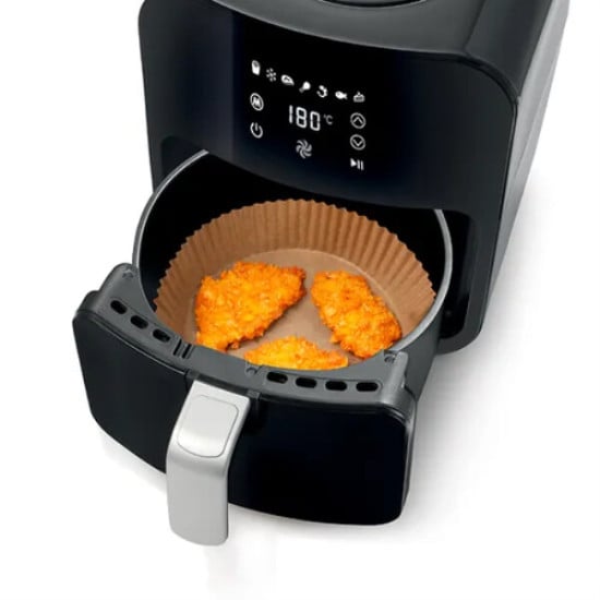 CARTA FORNO TONDA PER FRIGGITRICE AD ARIA Ø 20 CM, 50 PZ ''DELICIA''