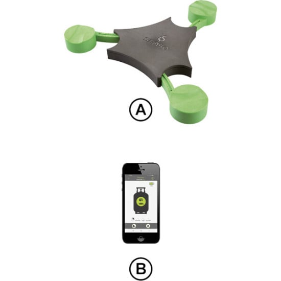BILANCIA INDICATORE DI LIVELLO GOK SENSO4S PLUS PER BOMBOLE DI GAS