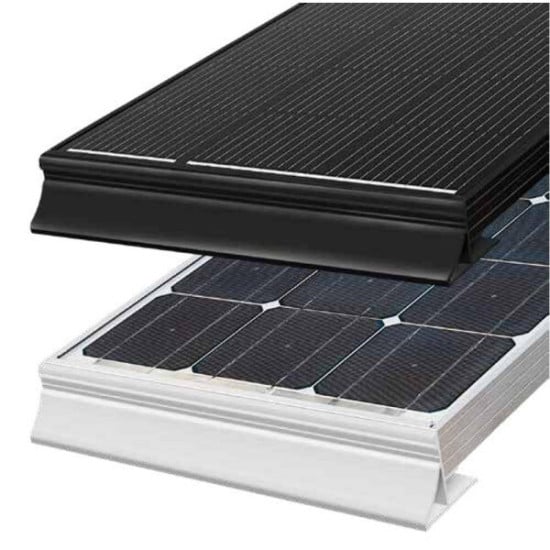 SUPPORTI PANNELLO SOLARE KFPN700 - 70CM - ALLUMINIO SILVER