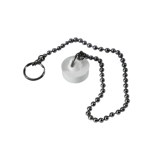 TAPPO LAVELLO CON CATENELLA DIAM.19MM