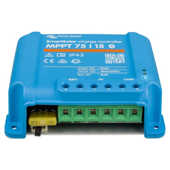REGOLATORE PANNELLO SOLARE - SMARTSOLAR MPPT 75/15A BLUETOOTH - VICTRON ENERGY
