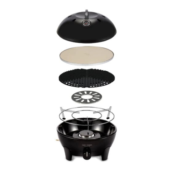 FORNELLO/GRILL A GAS - GLAMP CHEF 40 30MBAR - CADAC