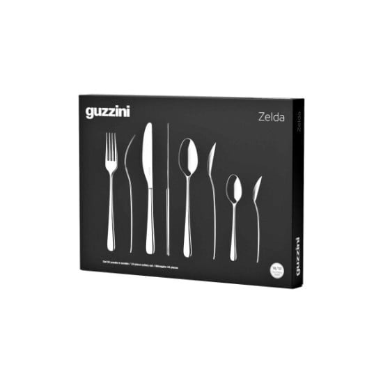 SET 24 PCS POSATE DA TAVOLA ACCIAIO ZELDA