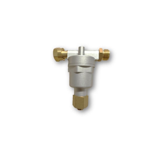 FILTRO GAS CON DOPPIA TAZZA IN ACCIAIO