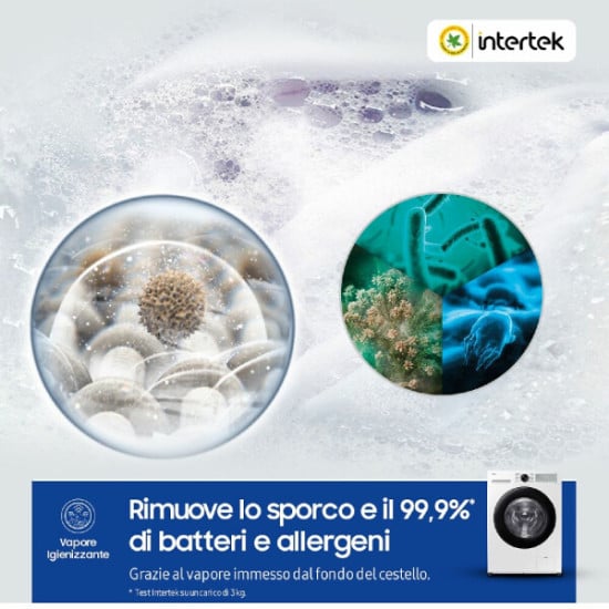 LAVATRICE - SAMSUNG WW90CGC04DAHET A CARICA FRONTALE, CAPACITÀ 9 KG. CLASSE A