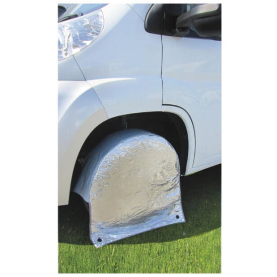 Copriruota Di Scorta Coperture Pneumatici 4 Pezzi - Impermeabili, Anti-UV Per Camper, Camion, Rimorchi Gancio Antivento Coperture Pneumatici - Foto 7