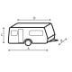 COPERTURA CARAVAN - CARAVAN COVER 12M 450-500 - CSM EDITION