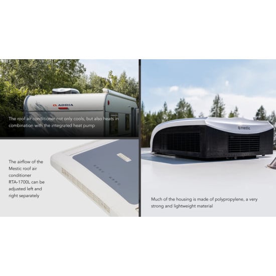 CONDIZIONATORE TETTO - MESTIC RTA-1700L BIANCO - 1517810