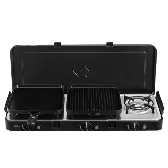 FORNELLO/GRILL A GAS - CADAC 3 COOK TURBO FFD DELUXE