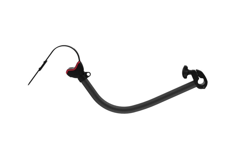 Blocca Bici Fiamma PRO D2 - Sistema Anti Furto Con Braccio Snodato, Rosso - Foto 4