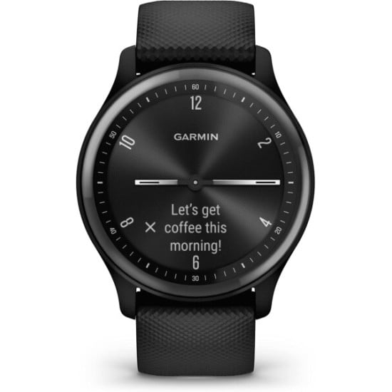 SMARTWATCH - VIVOMOVE SPORT, WW, BLACK, SILICONE