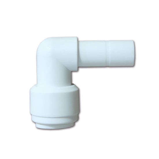 RACCORDO RAPIDO 90° CODOLO LISCIO DIAMETRO 12 MM