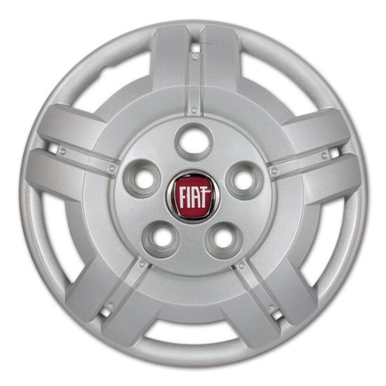 COPRI CERCHIO FIAT 16'' - DUCATO X250 LOGO ROSSO - NON ORIGINALE