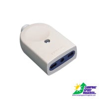 Electraline 49026 Prolunga Elettrica Con Avvolgicavo 10 Mt, 4 Prese Polivalenti, Schuko 10/16A