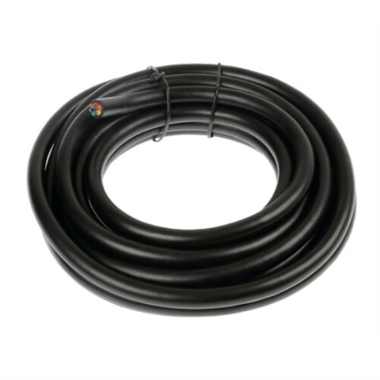 Cavo Elettrico Auto FLRYY - 5 Metri, 2x1.0mm&sup2;, Nero/Bianco, Per Impianti Elettrici E Cablaggi