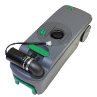 Set Fresh Up C200 Thetford Per Camper | WC Portatile Con Serbatoio, Ruote E Maniglia - Foto 2